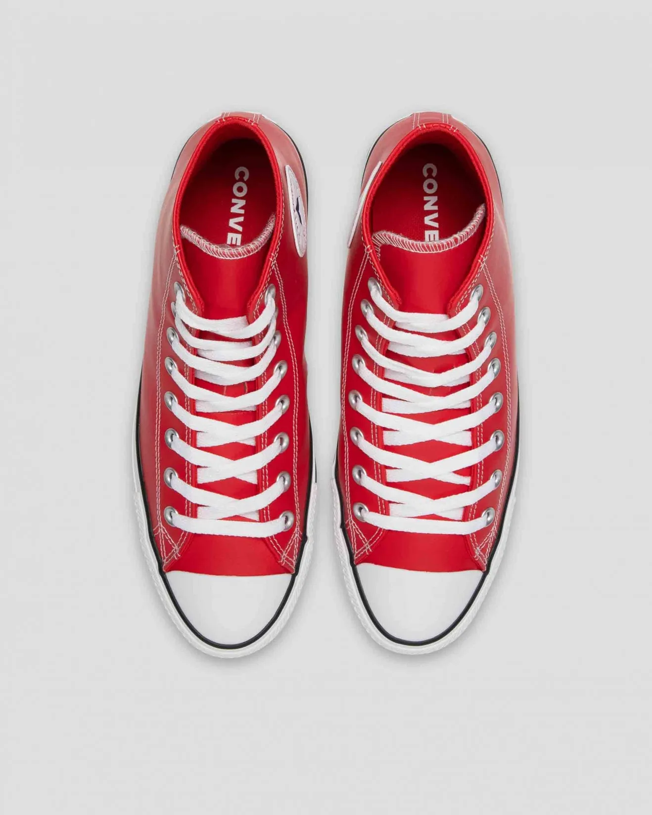 - Converse Chuck Taylor All Star Unisex Faux Leather High Top Red - (172698) - RL - R1L7