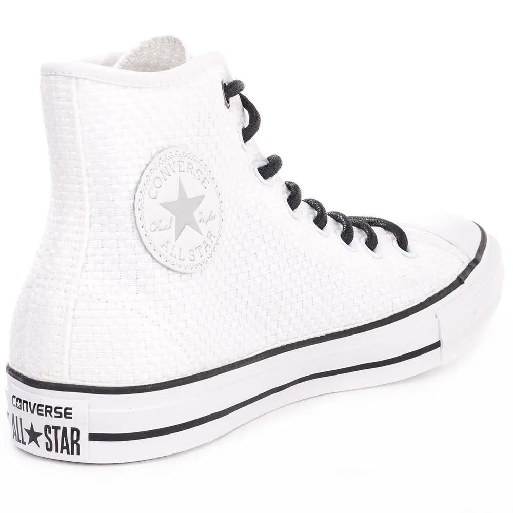 - Converse Chuck Taylor Amp Cloth Unisex Wht/Blk - (151024C) - CT - R1L5