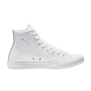 - Converse Unisex Mono White Leather Hi - (1T406) - LH - R1L7
