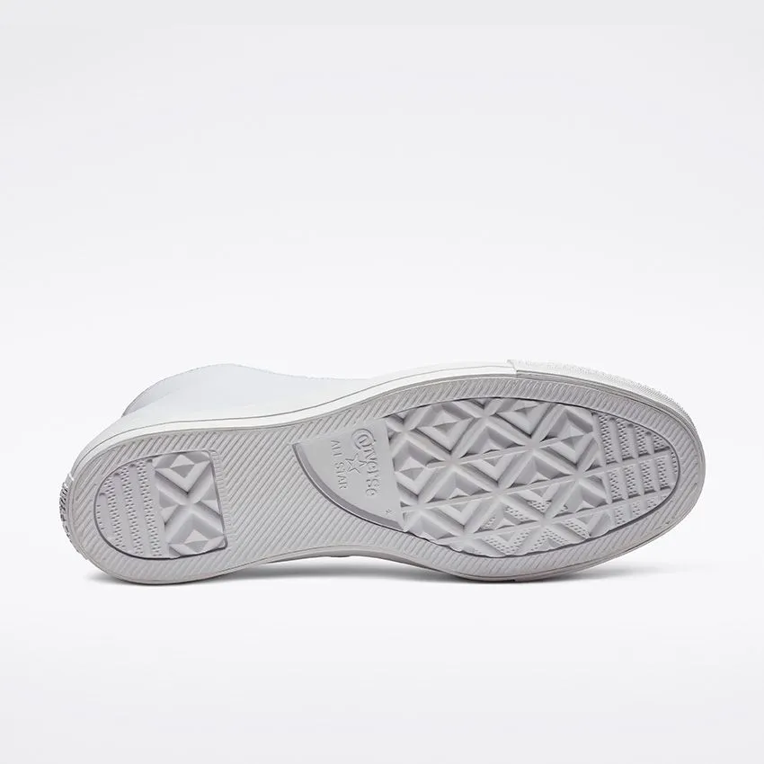 - Converse Unisex Mono White Leather Hi - (1T406) - LH - R1L7