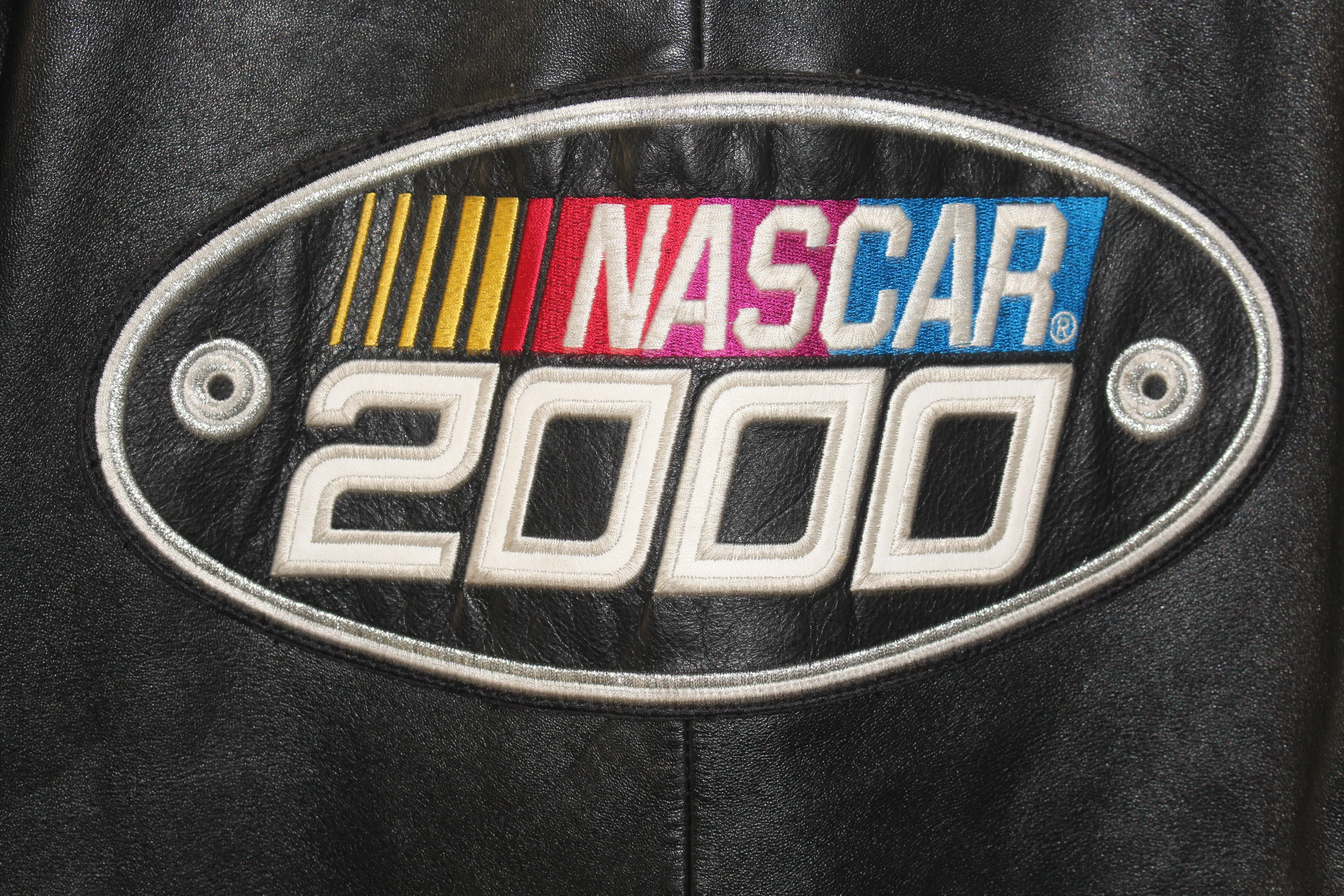 2000 NASCAR Leather Jacket (XXL)