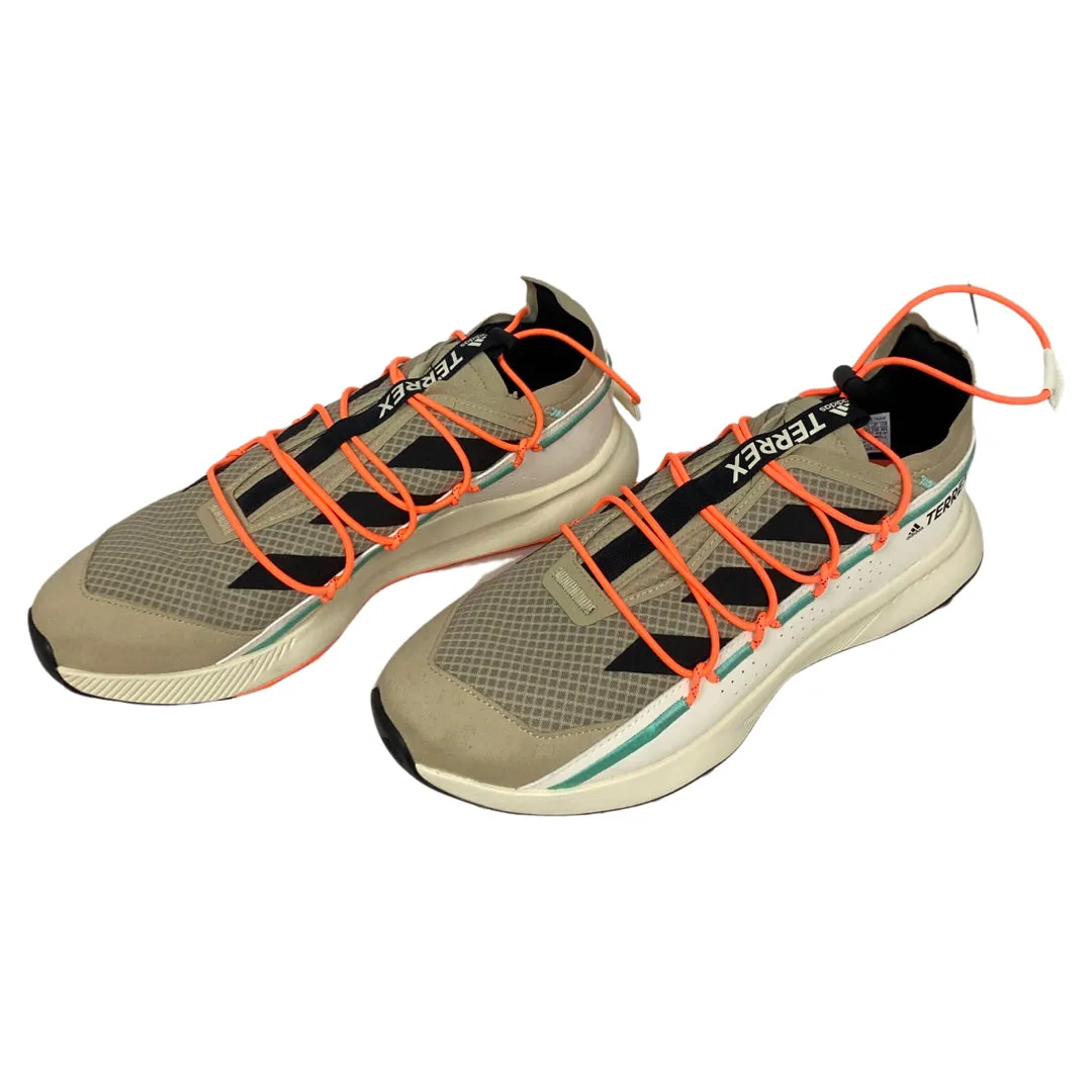 ADIDAS BEIGE/ORANGE TERREX VOYAGER 21 SNEAKERS SIZE 14