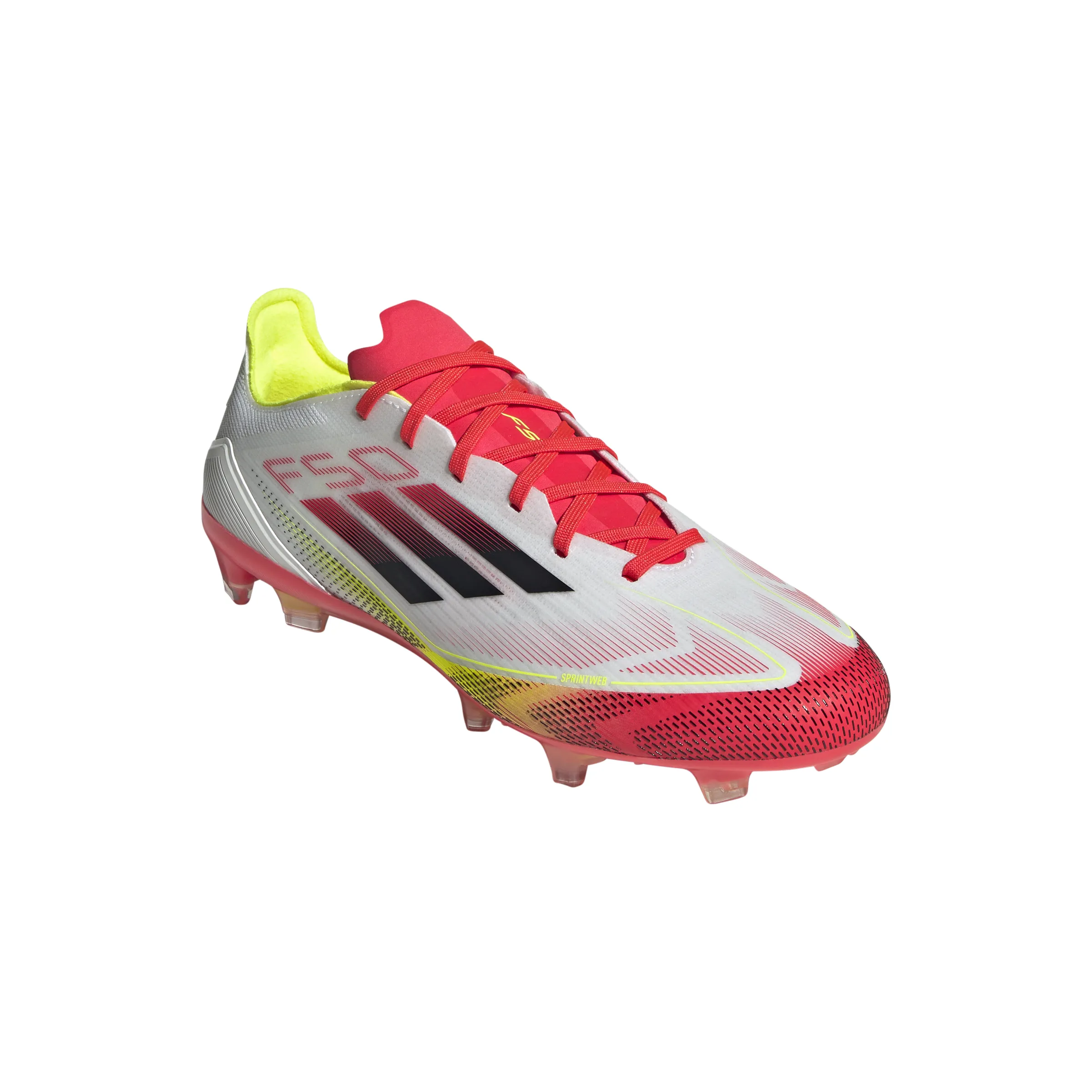 adidas F50 Pro FG Firm Ground - ftwr white/core black/solar yellow