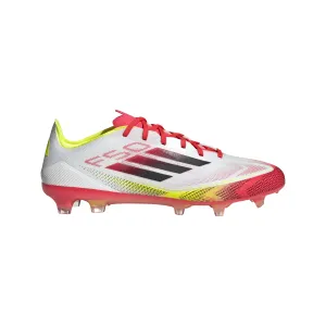adidas F50 Pro FG Firm Ground - ftwr white/core black/solar yellow