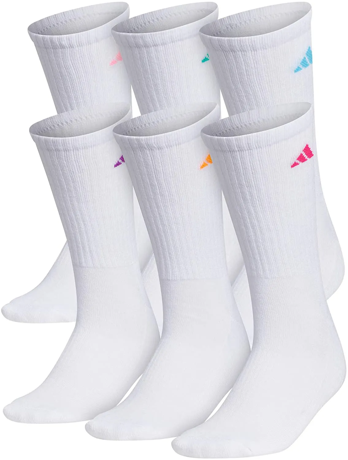 adidas Women's Athletic Crew Sock (6-Pack)