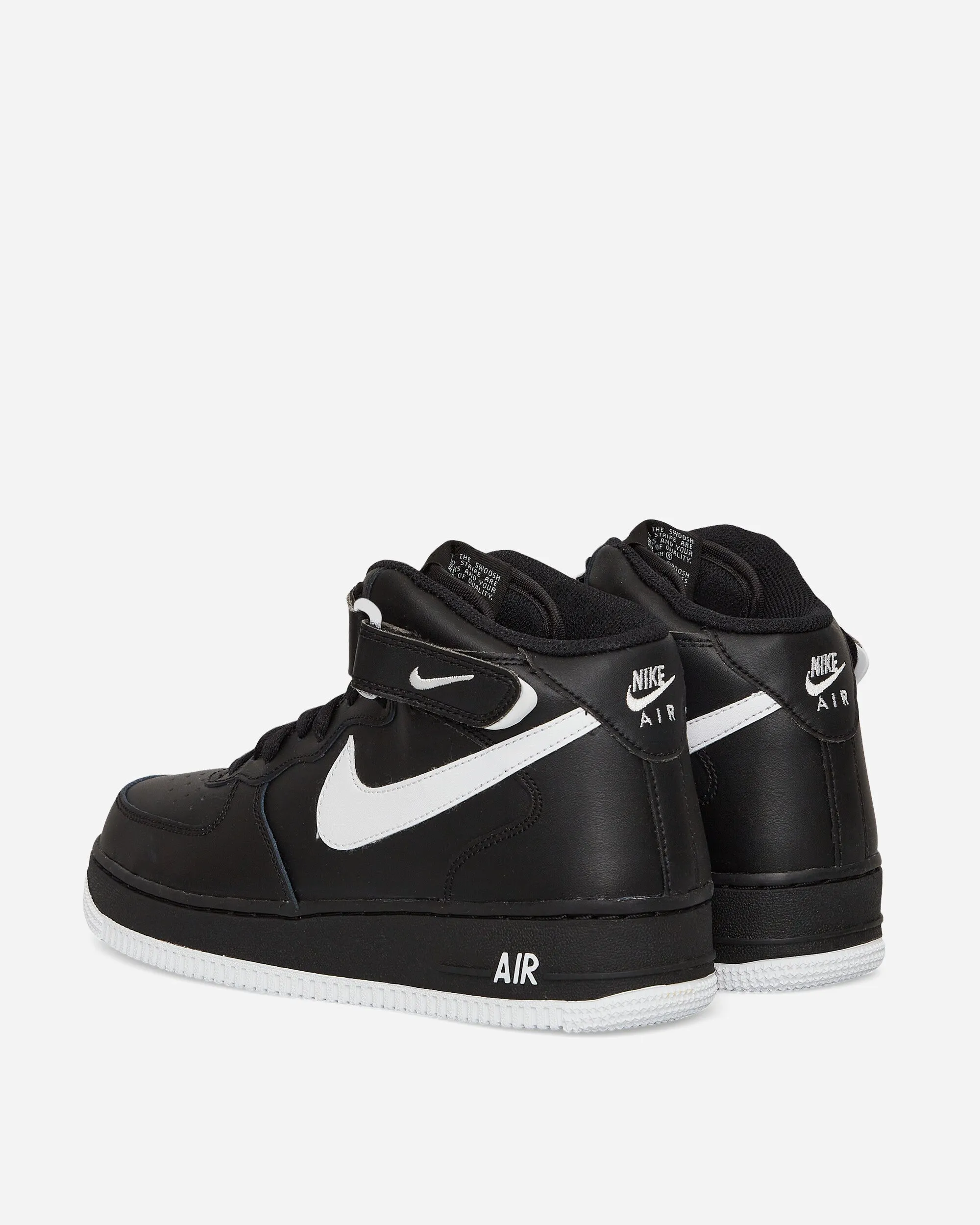 Air Force 1 Mid Sneakers Black