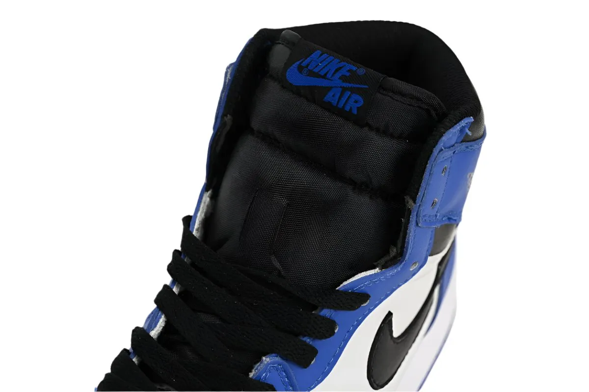 Air Jordan 1 High Blue and White Sneaker