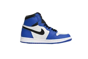 Air Jordan 1 High Blue and White Sneaker