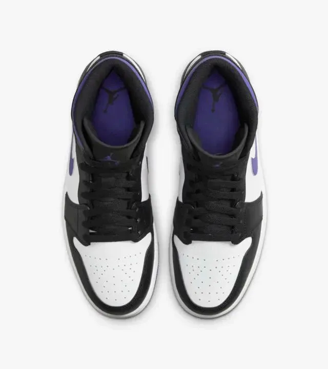 Air Jordan 1 Mid Metallic Court Purple Sale