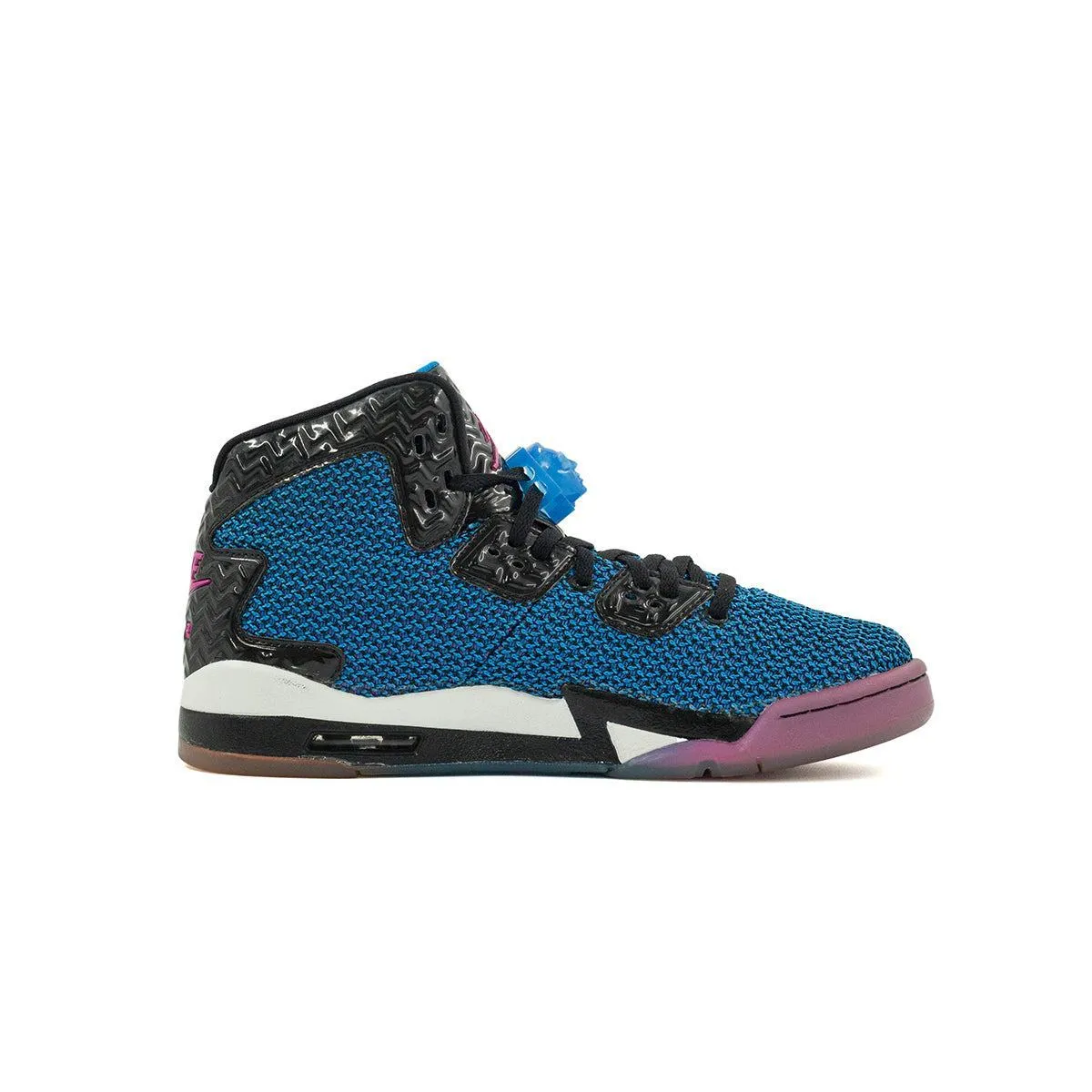 Air Jordan Spike Forty High-Top Sneakers Fabric Blue Colour For Men