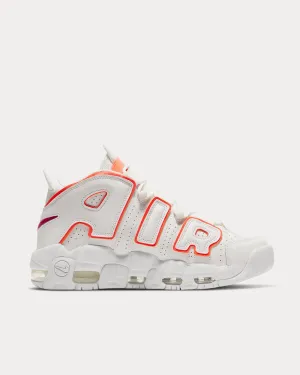 Air More Uptempo White High Top Sneakers