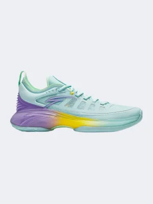 Anta Zup Retro Men Basketball Sneakers Blue/L.Purple