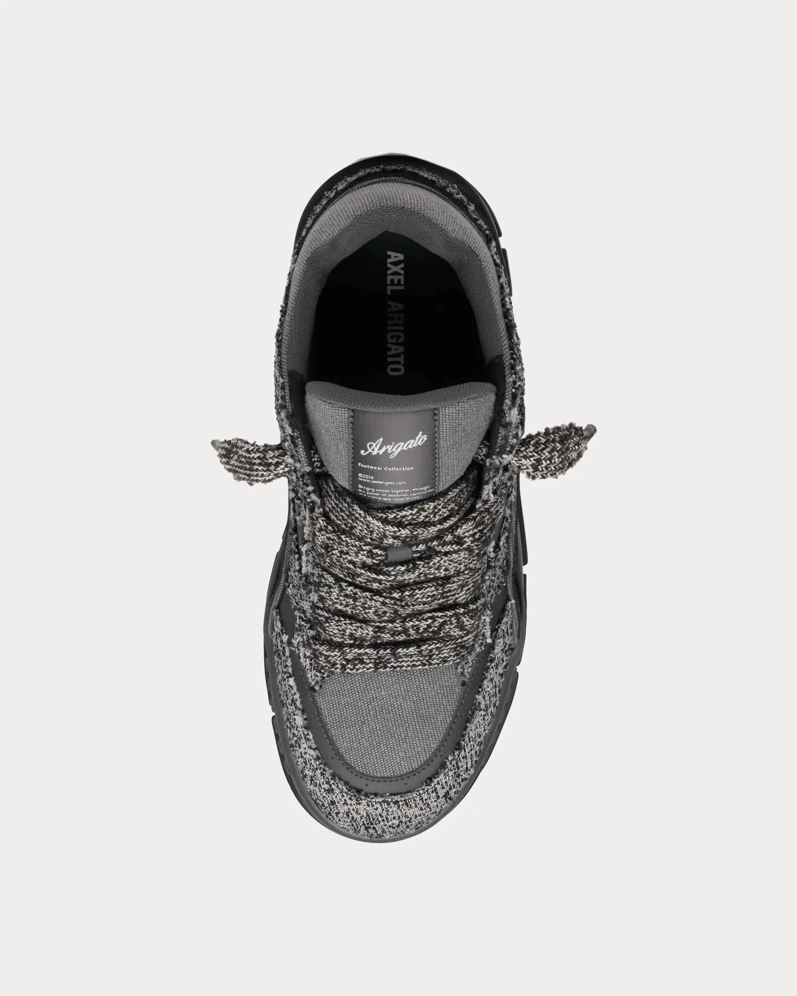 Area Lo Woven Black / Off Black Low Top Sneakers