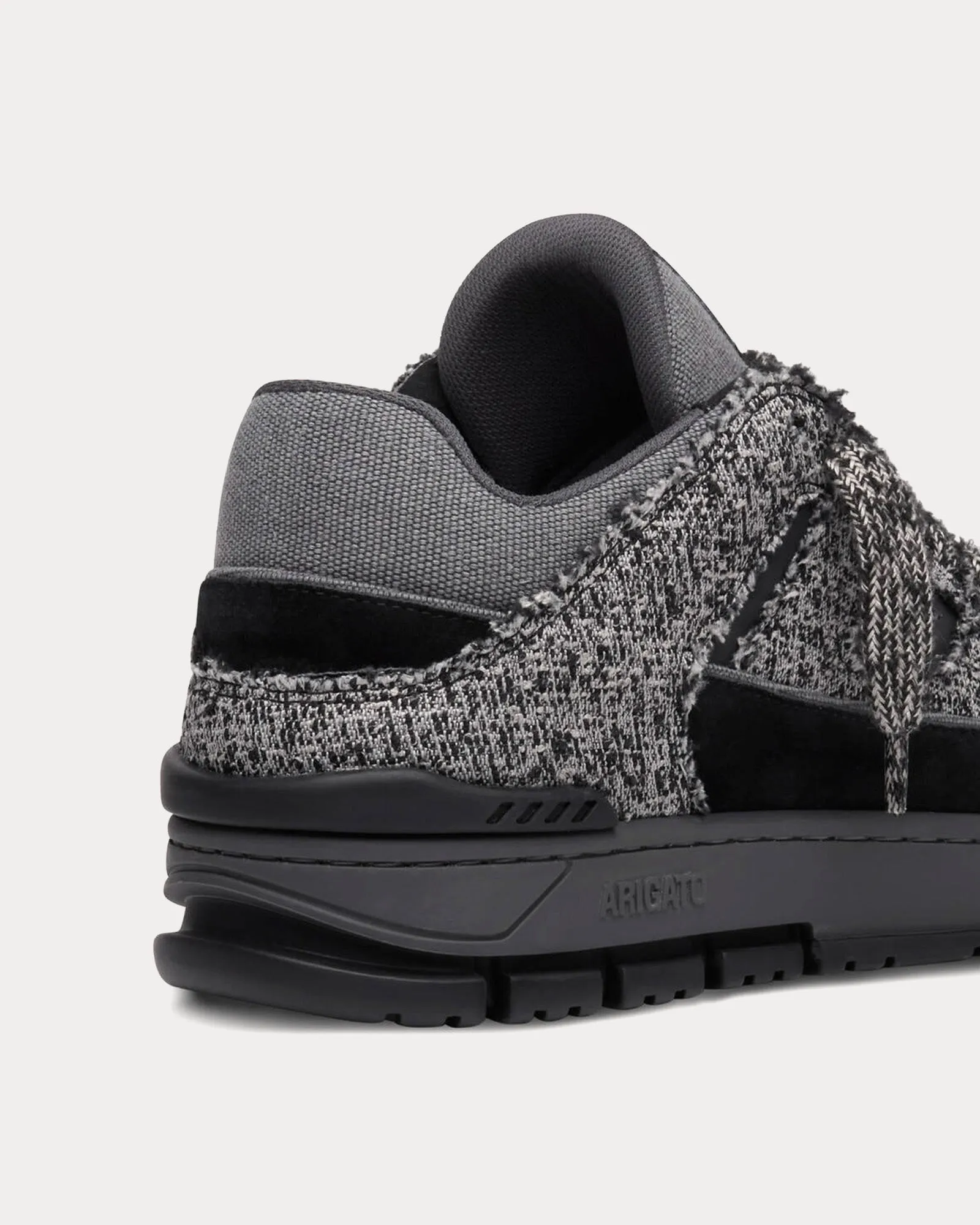 Area Lo Woven Black / Off Black Low Top Sneakers