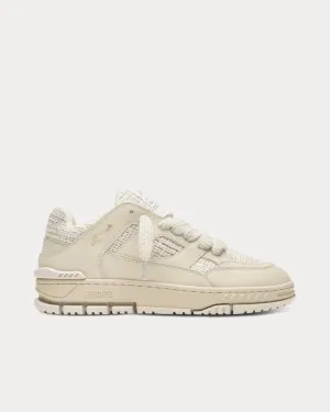 Area Lo Woven Off White / Beige Low Top Sneakers