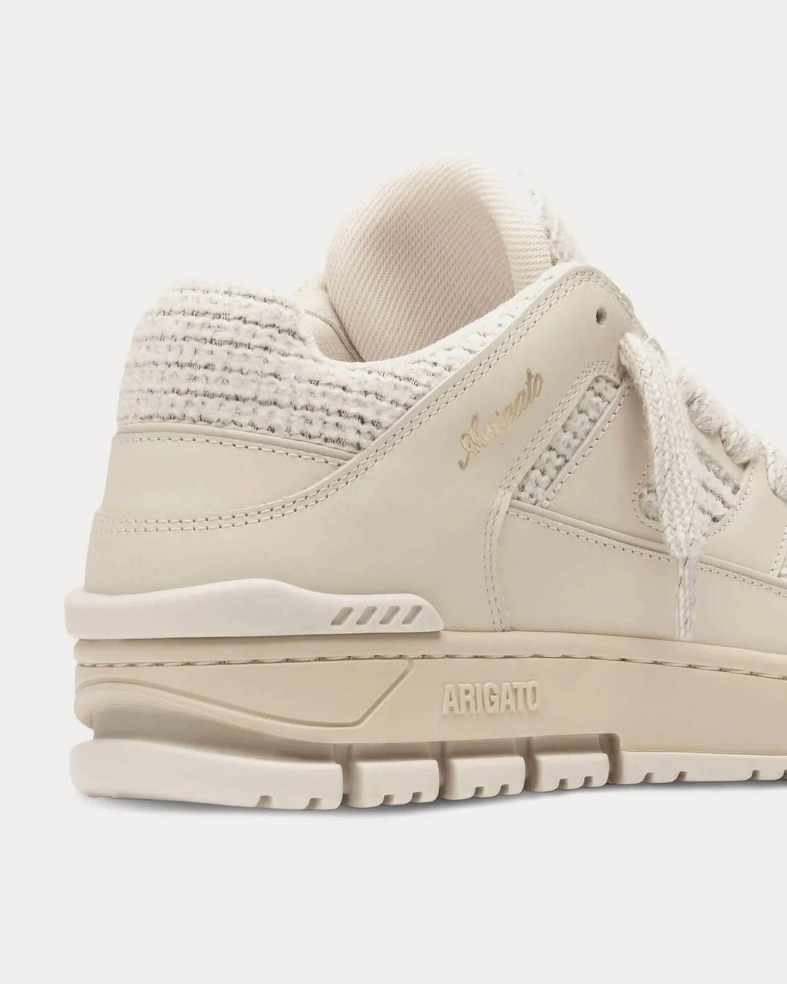 Area Lo Woven Off White / Beige Low Top Sneakers