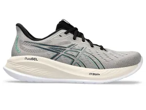 Asics Men's GEL-CUMULUS 26 Running Shoes in Moonrock/Dark Mint