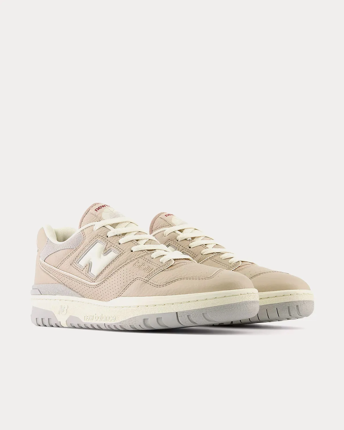 BB550 Driftwood with Turtledove & Concrete Low Top Sneakers