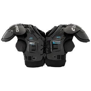 CHAMPRO Gauntlet 1 Football Shoulder Pad, 2X-Large, Black
