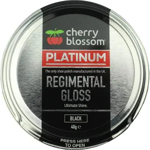 Cherry Blossom Shoe Polish Regular Gloss Black