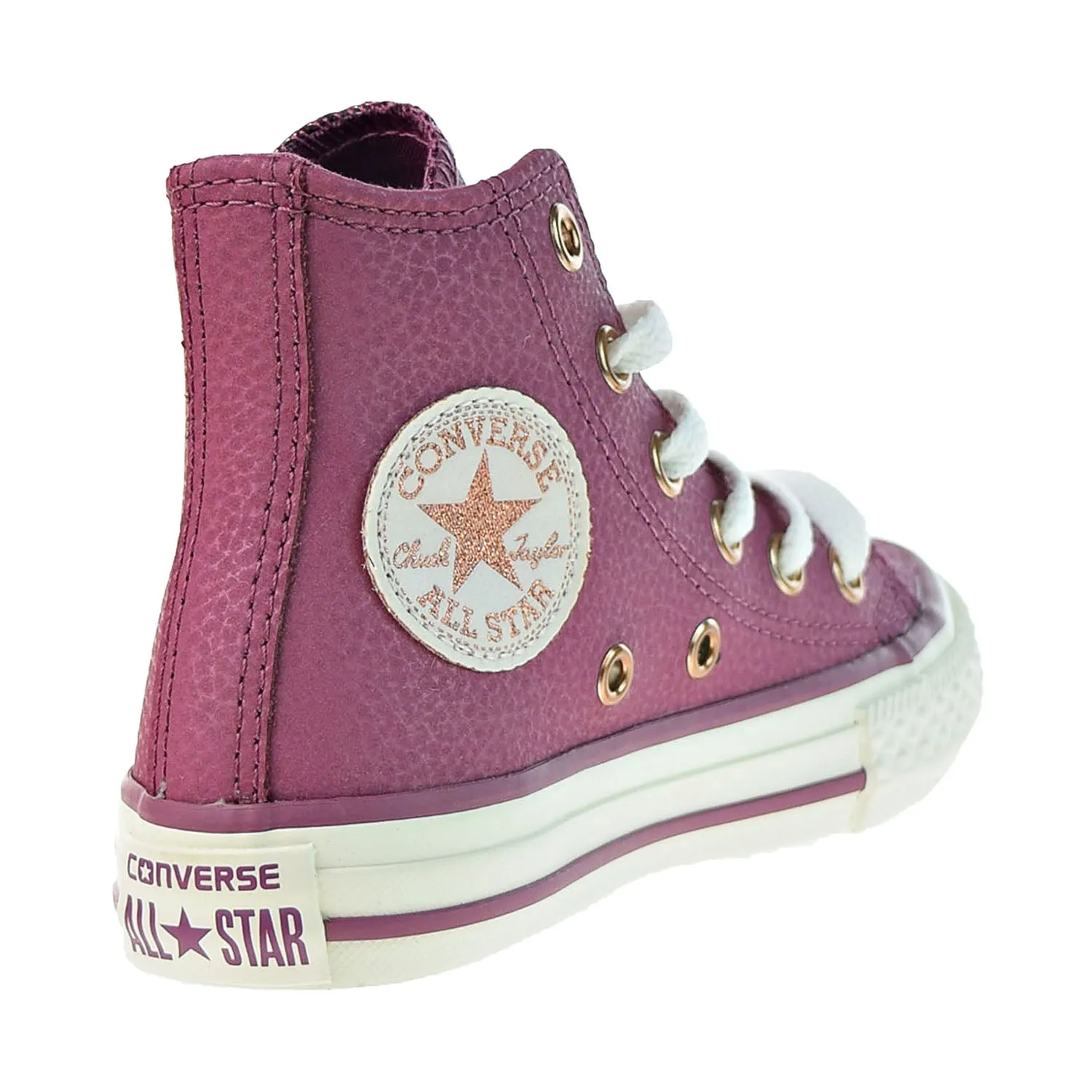 Converse Chuck Taylor All Star Hi Little Kids' Vintage Wine-Egret