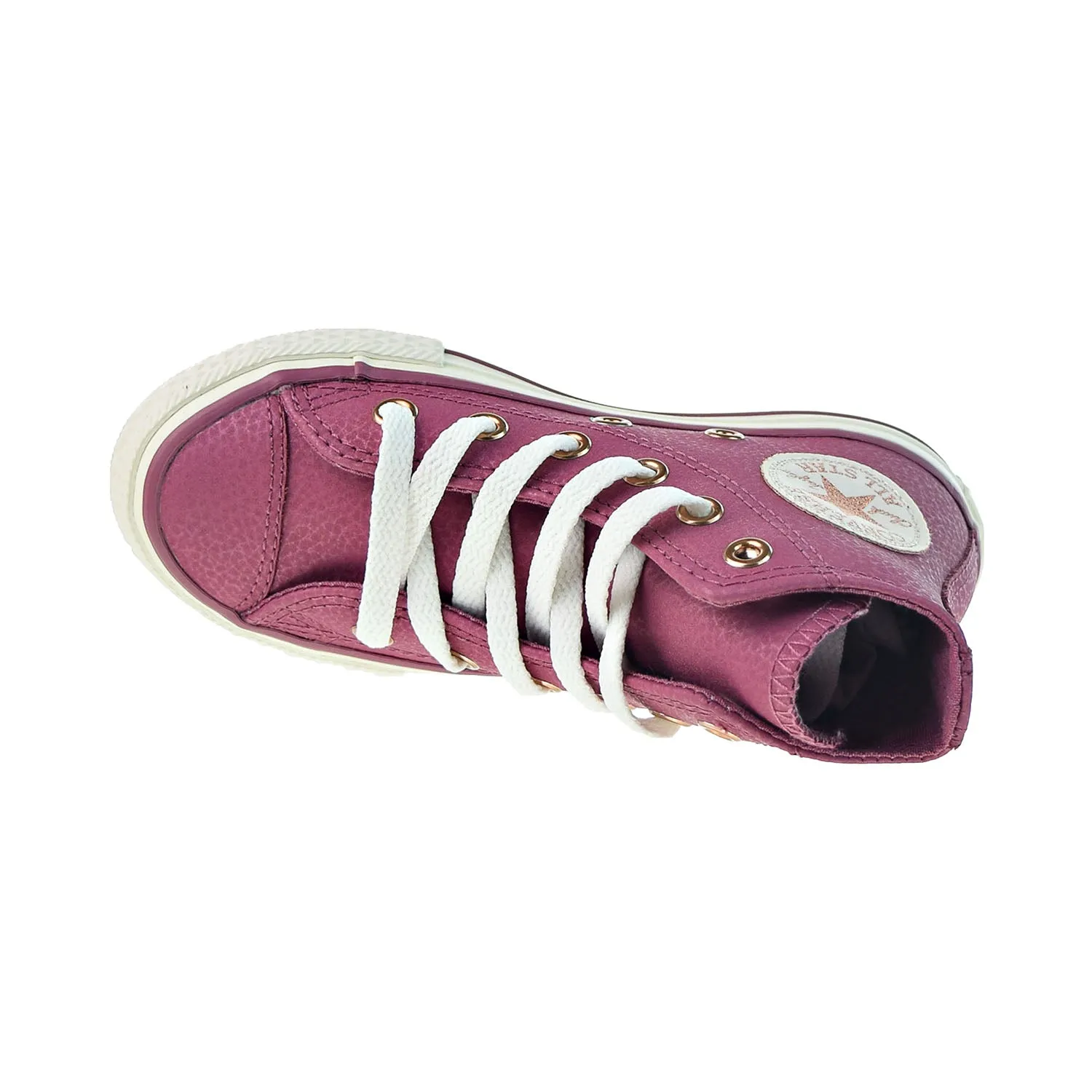 Converse Chuck Taylor All Star Hi Little Kids' Vintage Wine-Egret