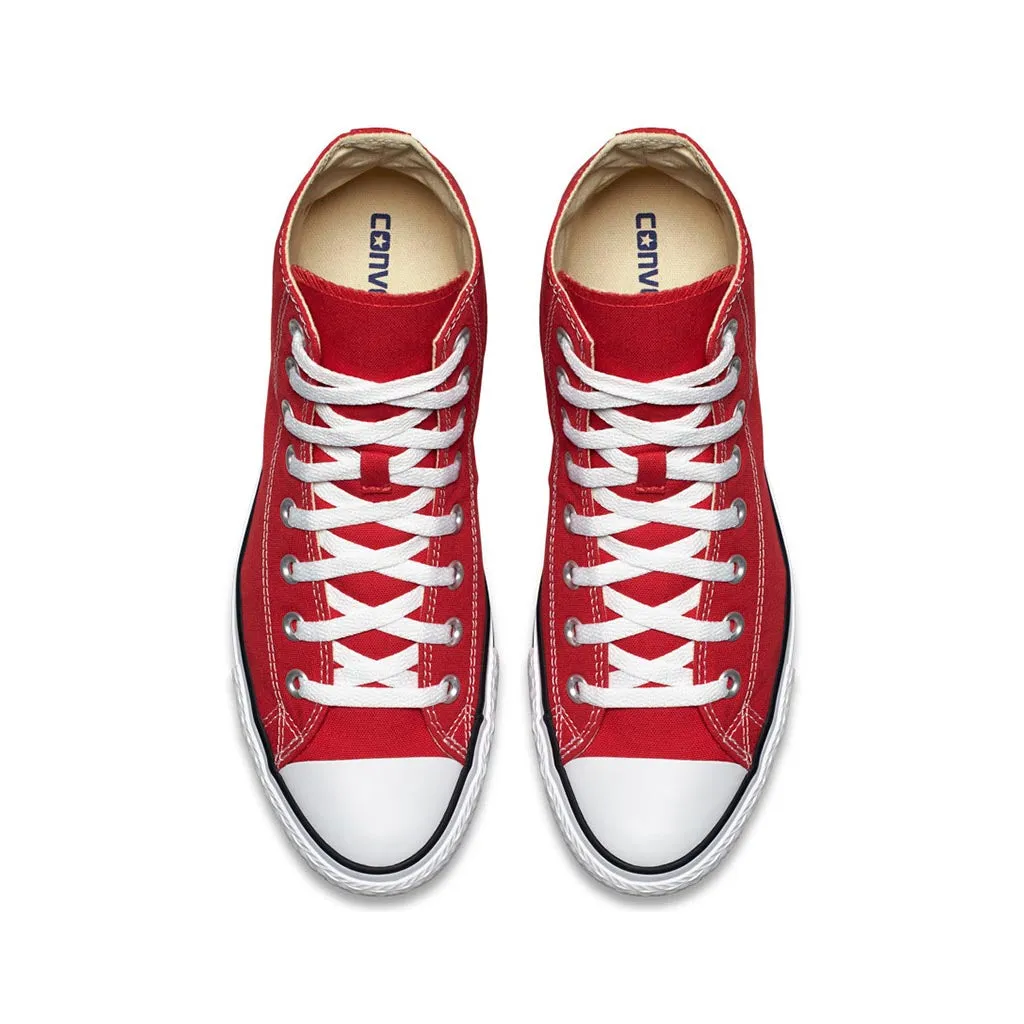 Converse Chuck Taylor All Star Hi Top Sneaker, Red