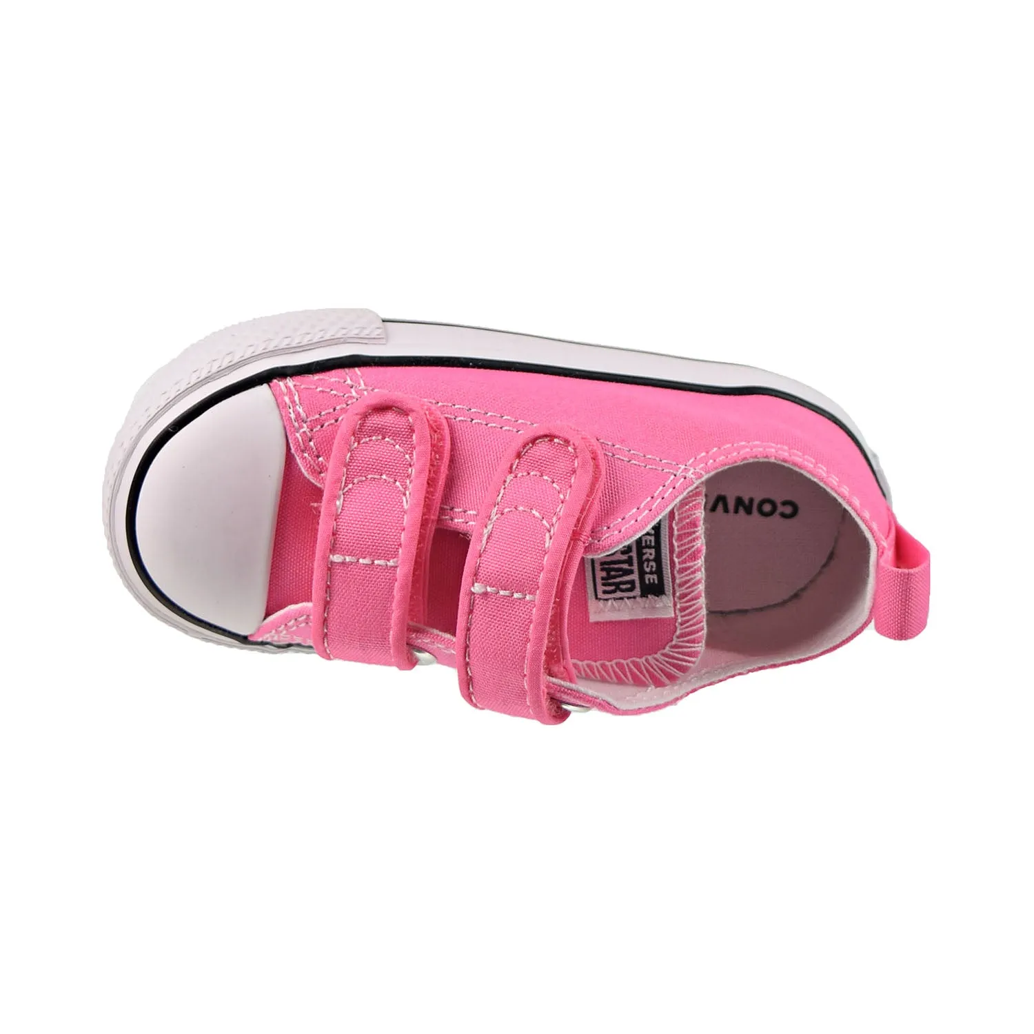 Converse Chuck Taylor All Star Ox Hook And Loop Toddler Shoes Pink