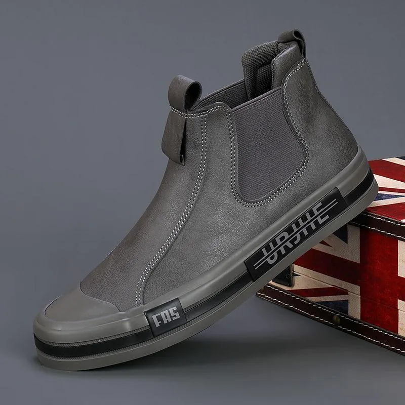 Cowhide versatile and comfortable casual men's shoes