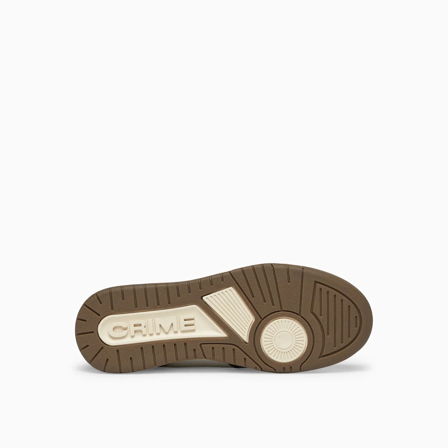 Crime London Sneakers off court og choco cream