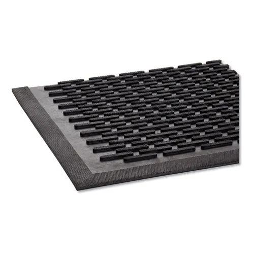 Crown Crown-tred Indoor/outdoor Scraper Mat Rubber 35.5x59.5 Black
