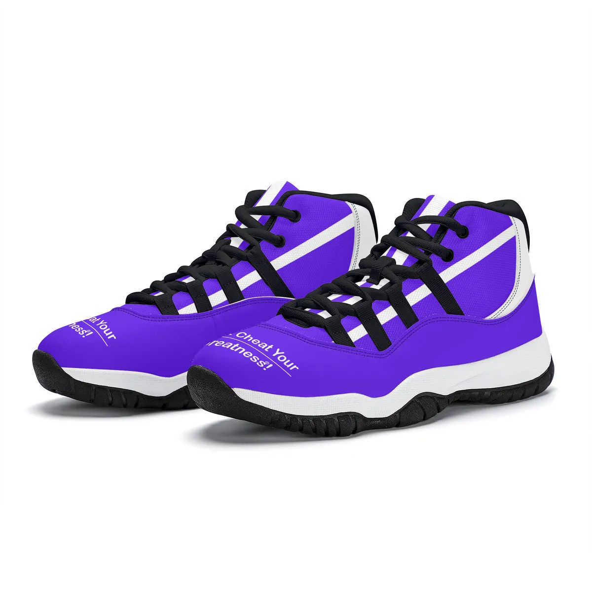 DCYG 100's  High Top Air Retro Sneakers - Black