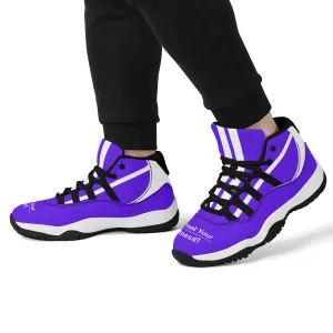 DCYG 100's  High Top Air Retro Sneakers - Black