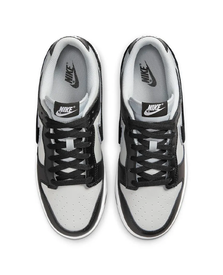 Dunk Low Chenille Swoosh Black Grey