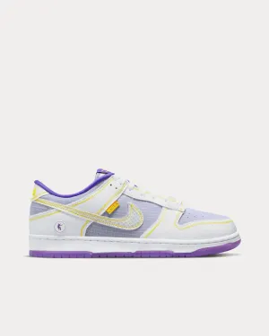 Dunk Low Court Purple / White / Opti Yellow Low Top Sneakers
