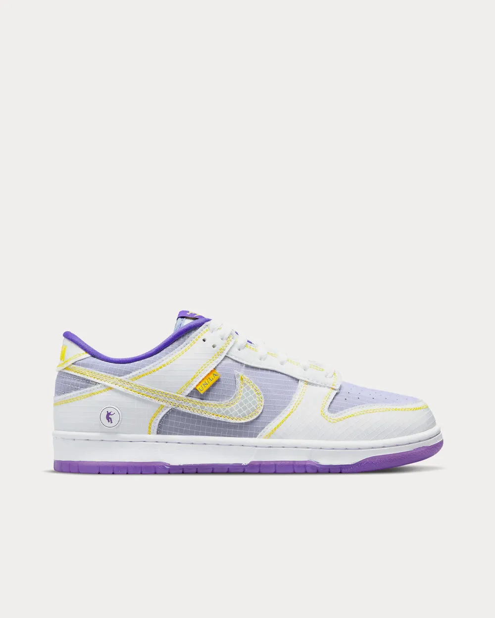 Dunk Low Court Purple / White / Opti Yellow Low Top Sneakers