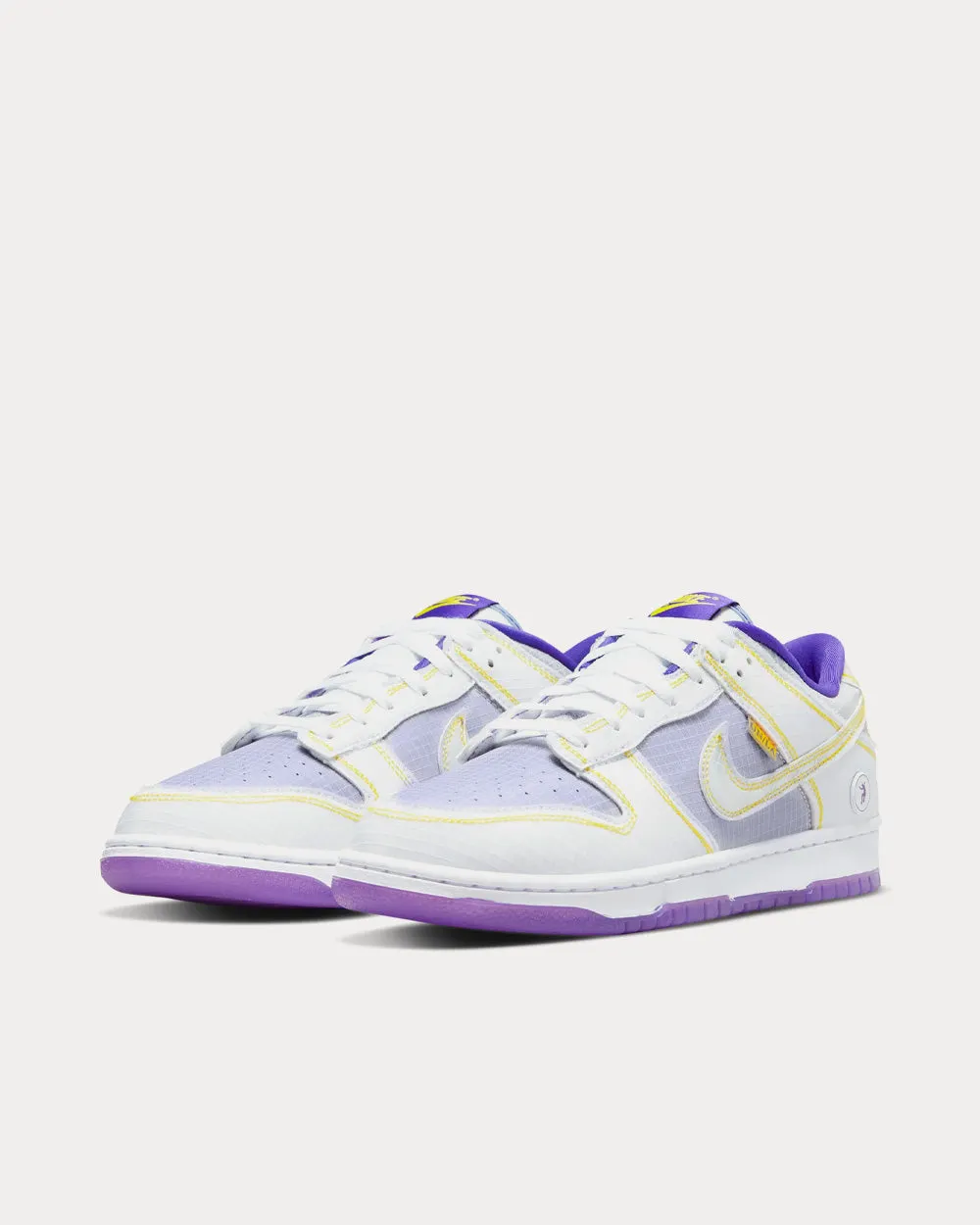 Dunk Low Court Purple / White / Opti Yellow Low Top Sneakers