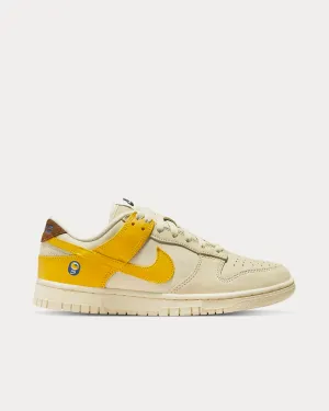 Dunk Low LX Coconut Milk / Vivid Sulfer / Cacao Wow Low Top Sneakers