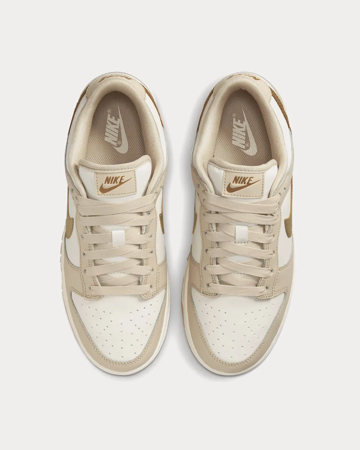 Dunk Low Phantom / Sand Drift / Sail / Metallic Gold Low Top Sneakers