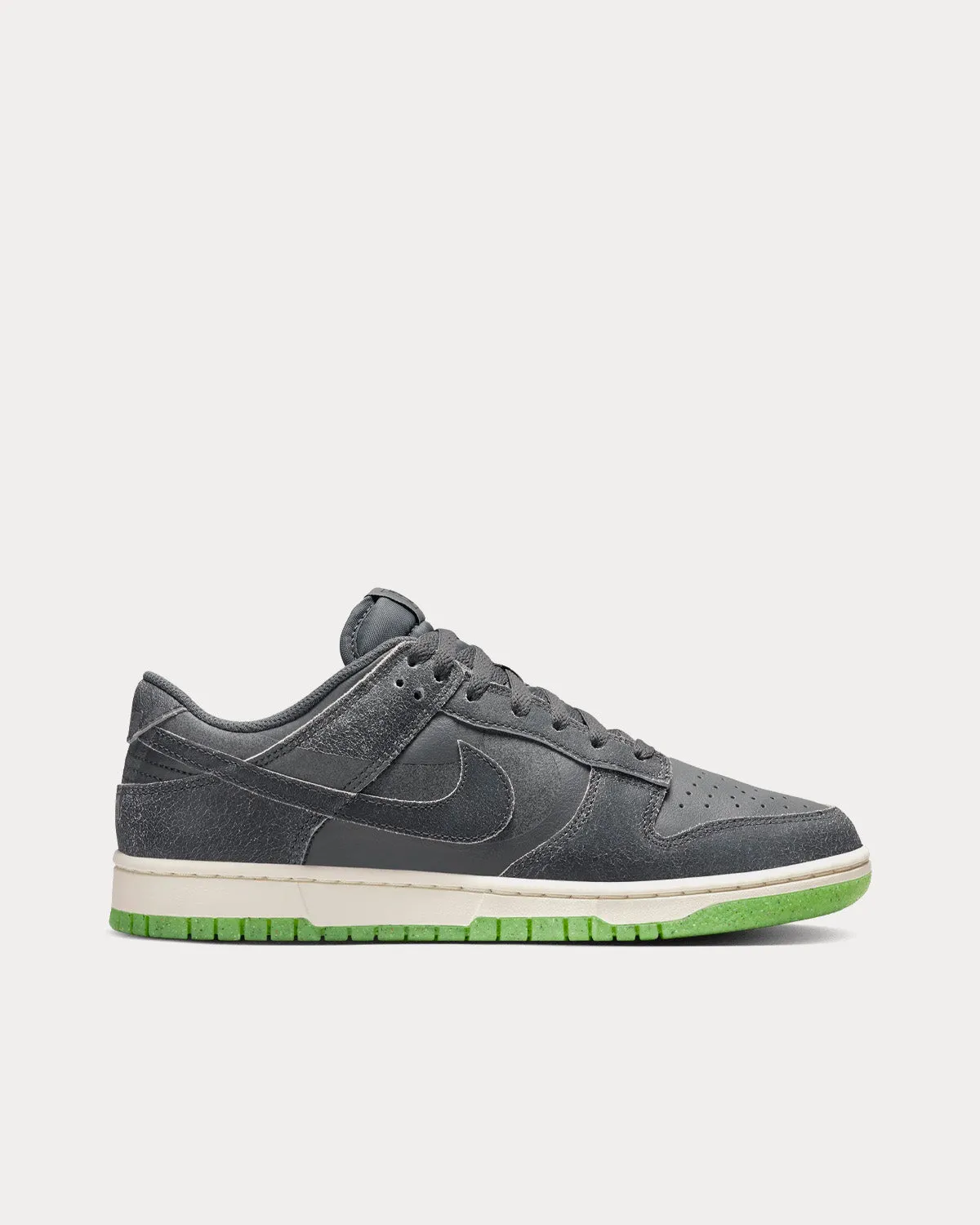 Dunk Low Retro PRM Iron Grey / Phantom / Scream Green / Ghost Green Low Top Sneakers