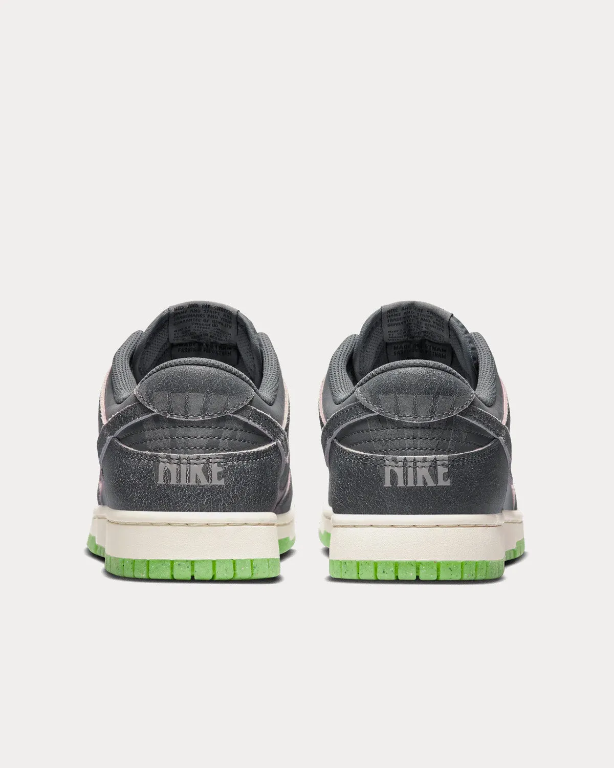 Dunk Low Retro PRM Iron Grey / Phantom / Scream Green / Ghost Green Low Top Sneakers