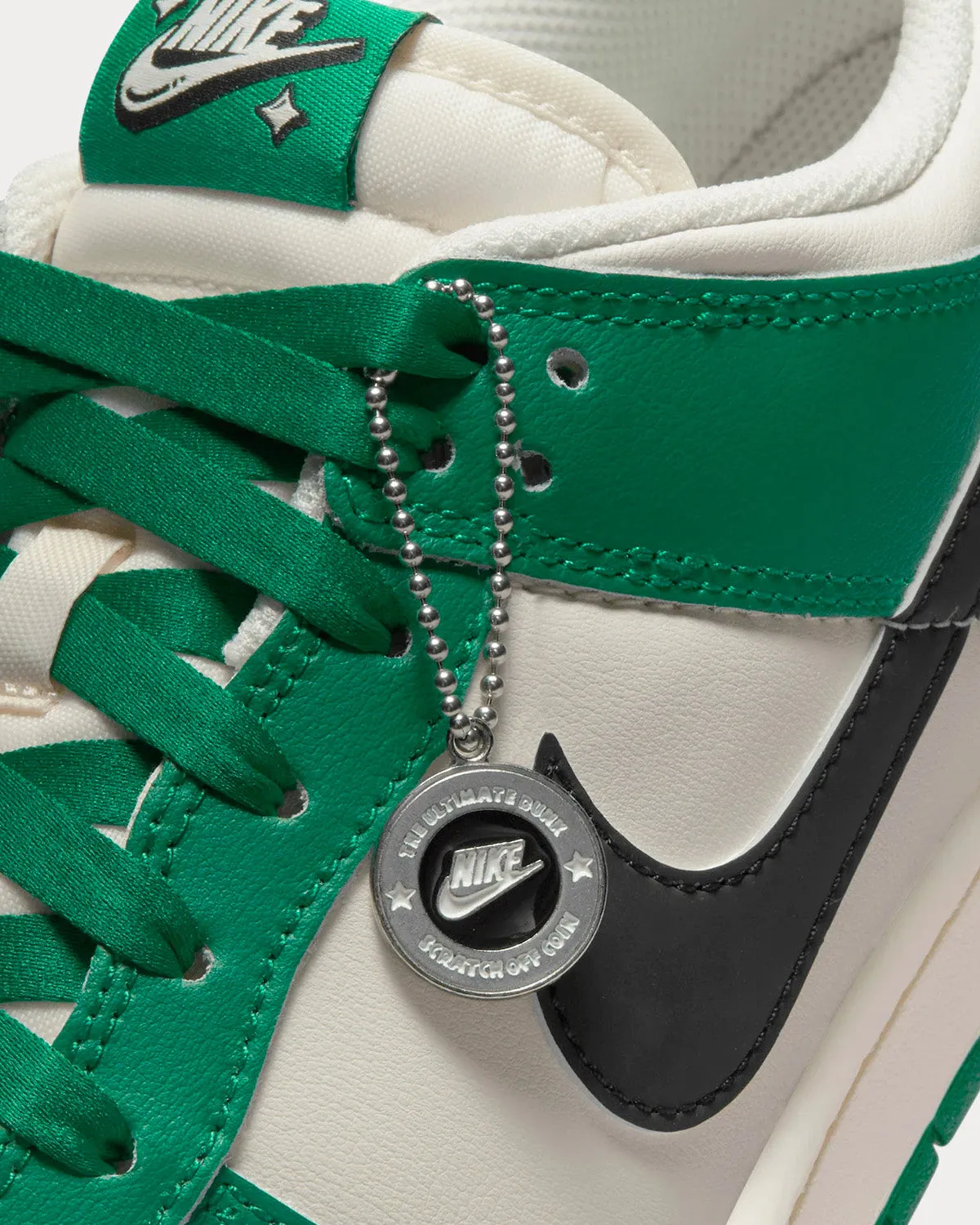 Dunk Low Retro SE  Lottery Pale Ivory Malachite Green Low Top Sneakers