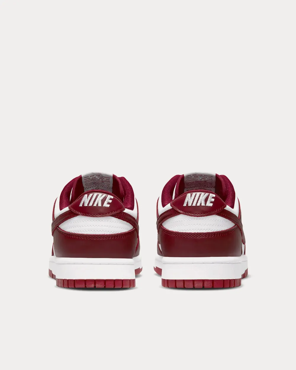 Dunk Low Retro Team Red / White / Team Red Low Top Sneakers