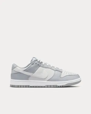 Dunk Low Retro 'Two Tone Grey' Pure Platinum / Wolf Grey / White Low Top Sneakers