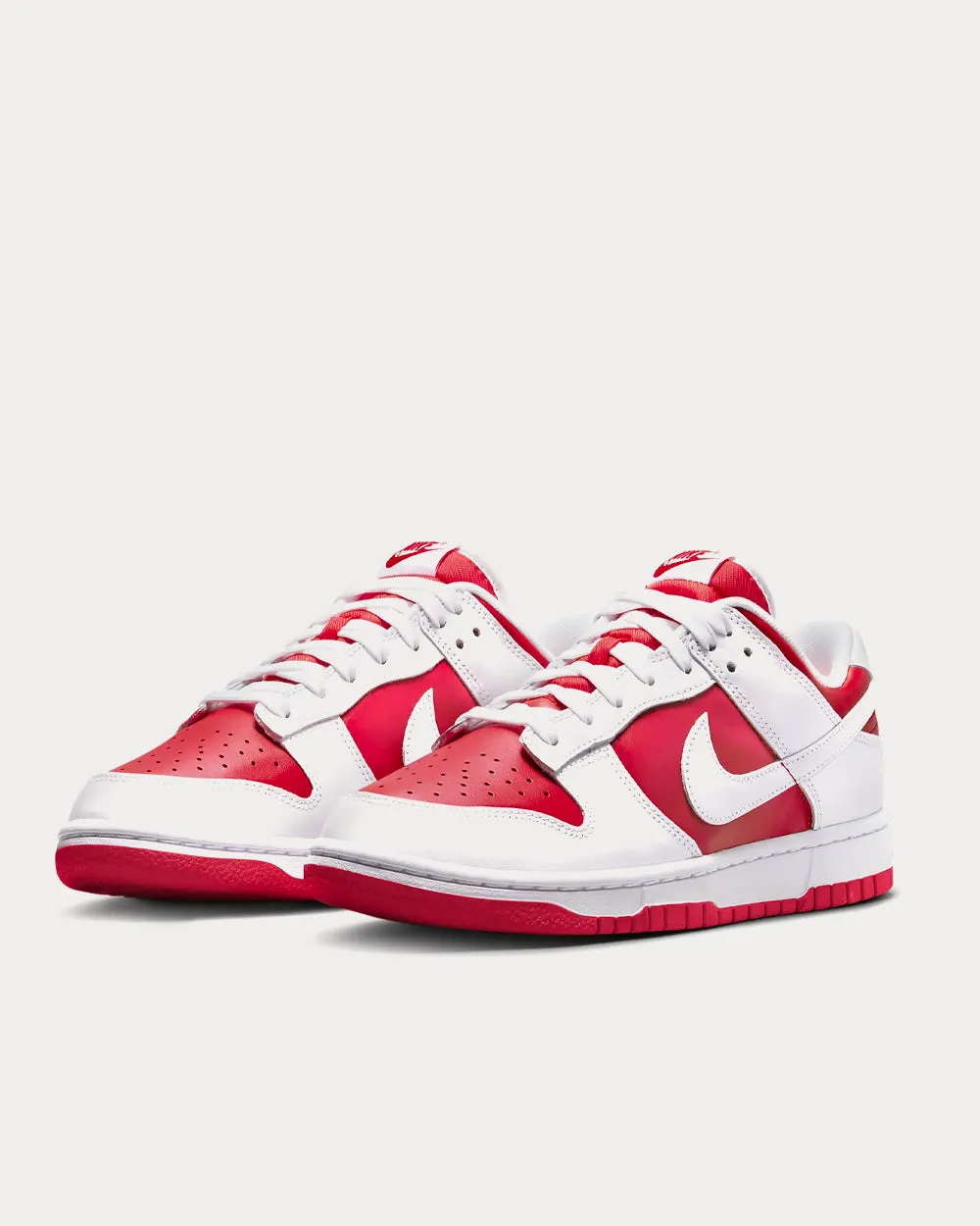 Dunk Low Retro University Red / Total Orange / White Low Top Sneakers