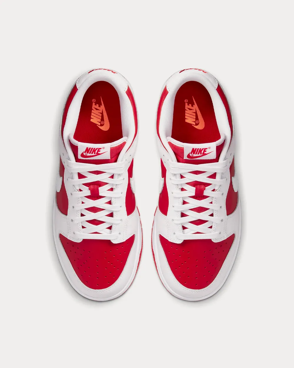 Dunk Low Retro University Red / Total Orange / White Low Top Sneakers