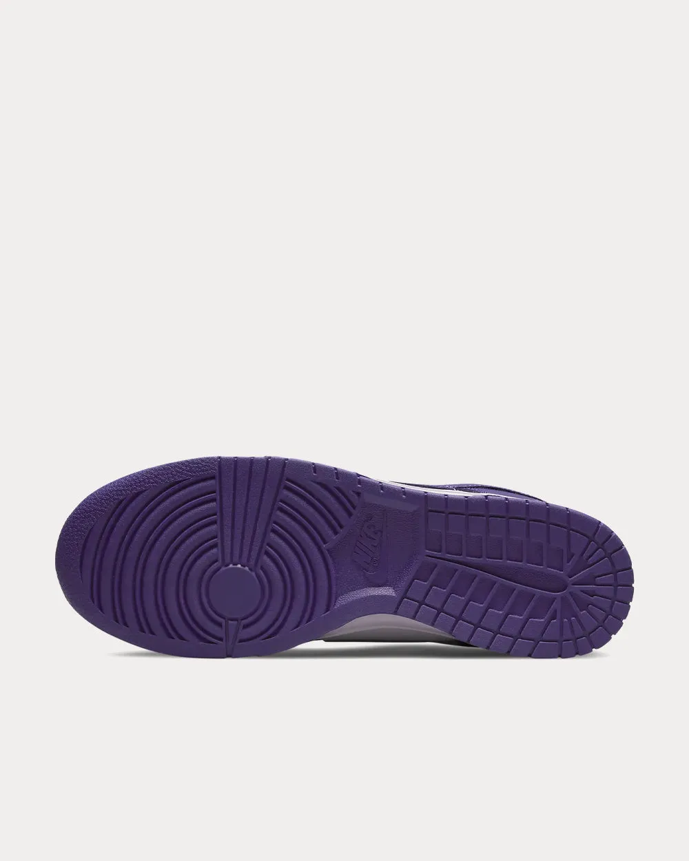 Dunk Low Retro White / Total Orange / Court Purple Low Top Sneakers
