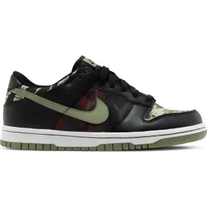 Dunk Low SE GS 'Black Multi-Camo'