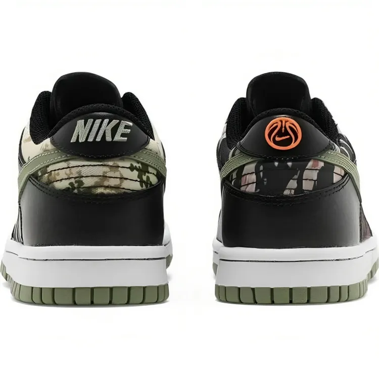 Dunk Low SE GS 'Black Multi-Camo'