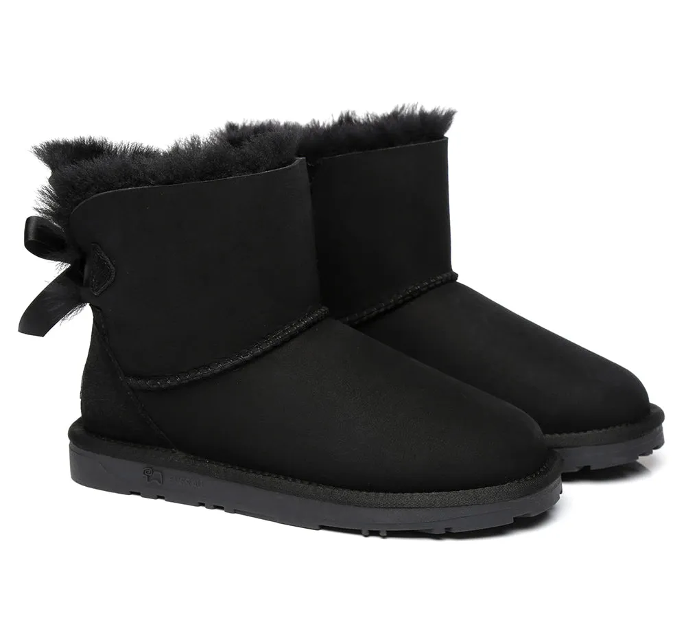 EVERAU® Women Mini Back Single Bow Boots